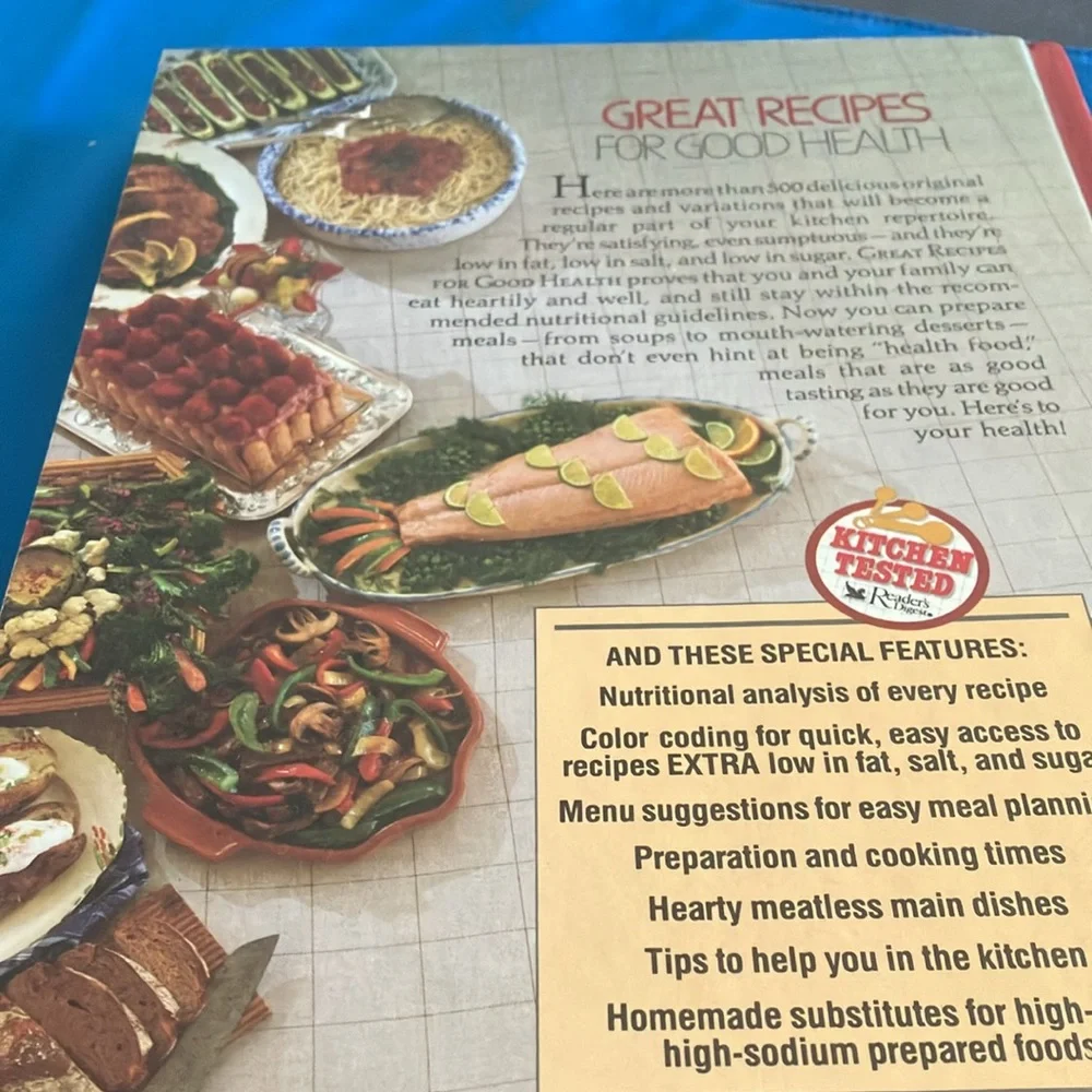 Reader's Digest Great Recipes Book